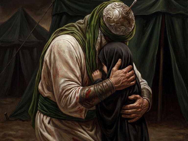 El Imam Alí (la paz sea con él) anuncia las profecías sobre el acontecimiento de Ashura y el martirio del Imam Husáin (la paz sea con él).