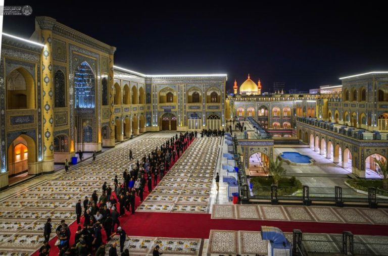La Casa de Huéspedes del Sagrado Santuario Alawi distribuye más de 100 mil comidas a los peregrinos del Arbaín.