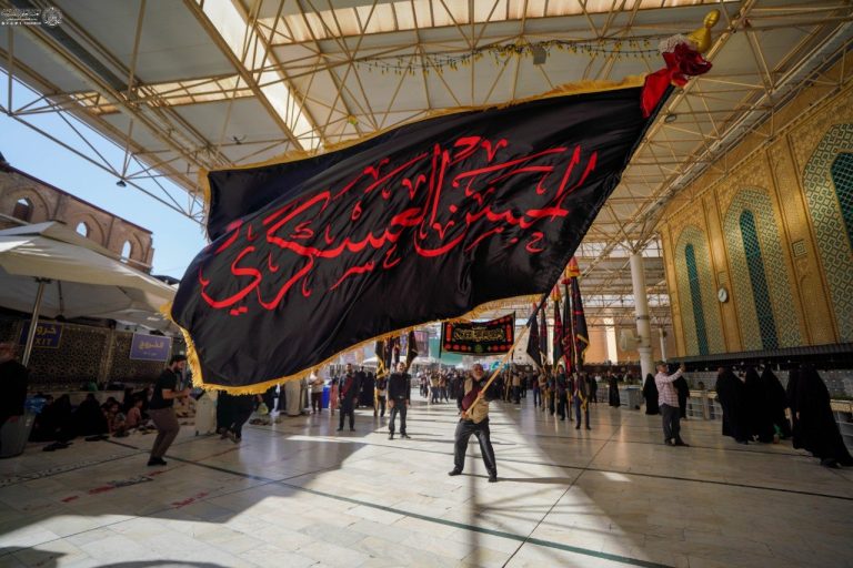 Servidores del Sagrado Santuario Alawi expresan su duelo por el martirio del Imam Hasan al-Askari